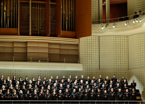 Arcis Vocalisten München im KKL Luzern - Fotograf Reiner Pfisterer